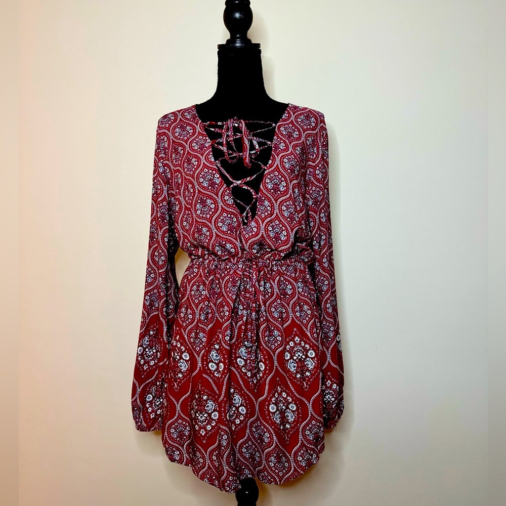 Pattern dress.